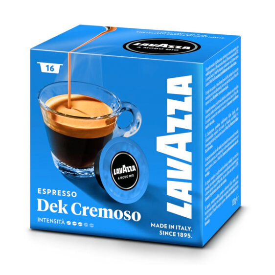 Lavazza A Modo Mio – Espresso Descafeinado Dek Cremoso (16 u.) - Vending  Martínez